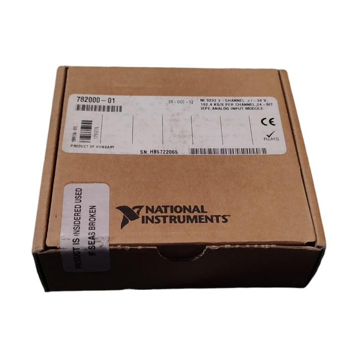 National instruments NI-9232 módulo de entrada analógica