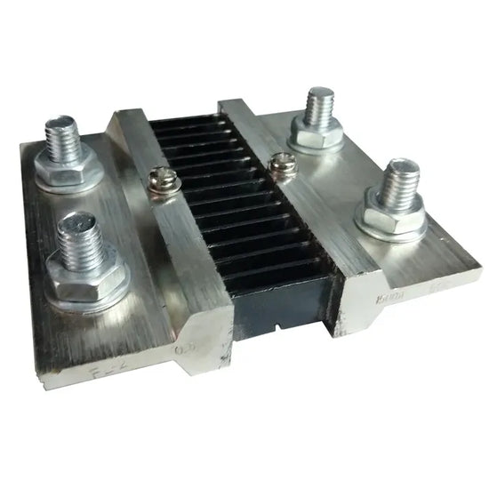 Resistencia Shunt PST 1500A 50mV dimensiones 152.5x90mm