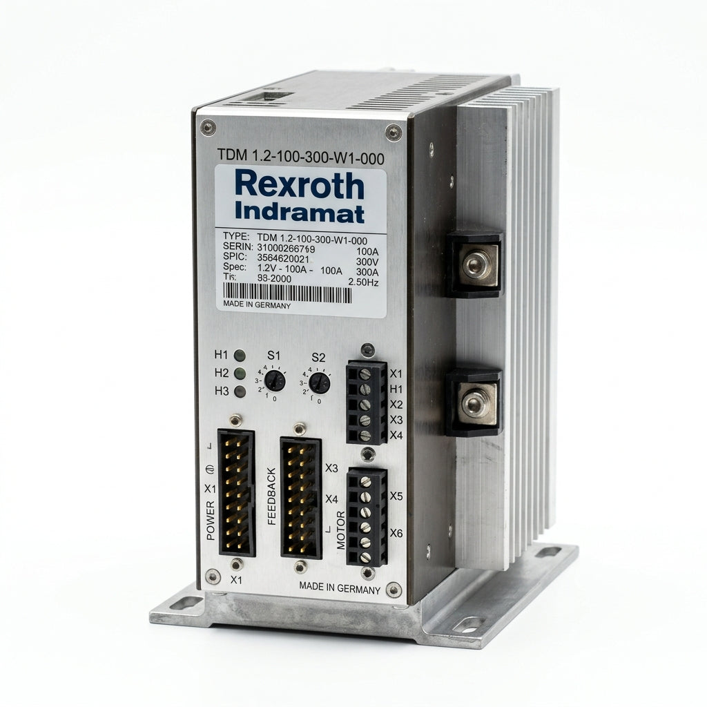 REXROTH INDRAMAT TDM 1.2-100-300-W1-000
