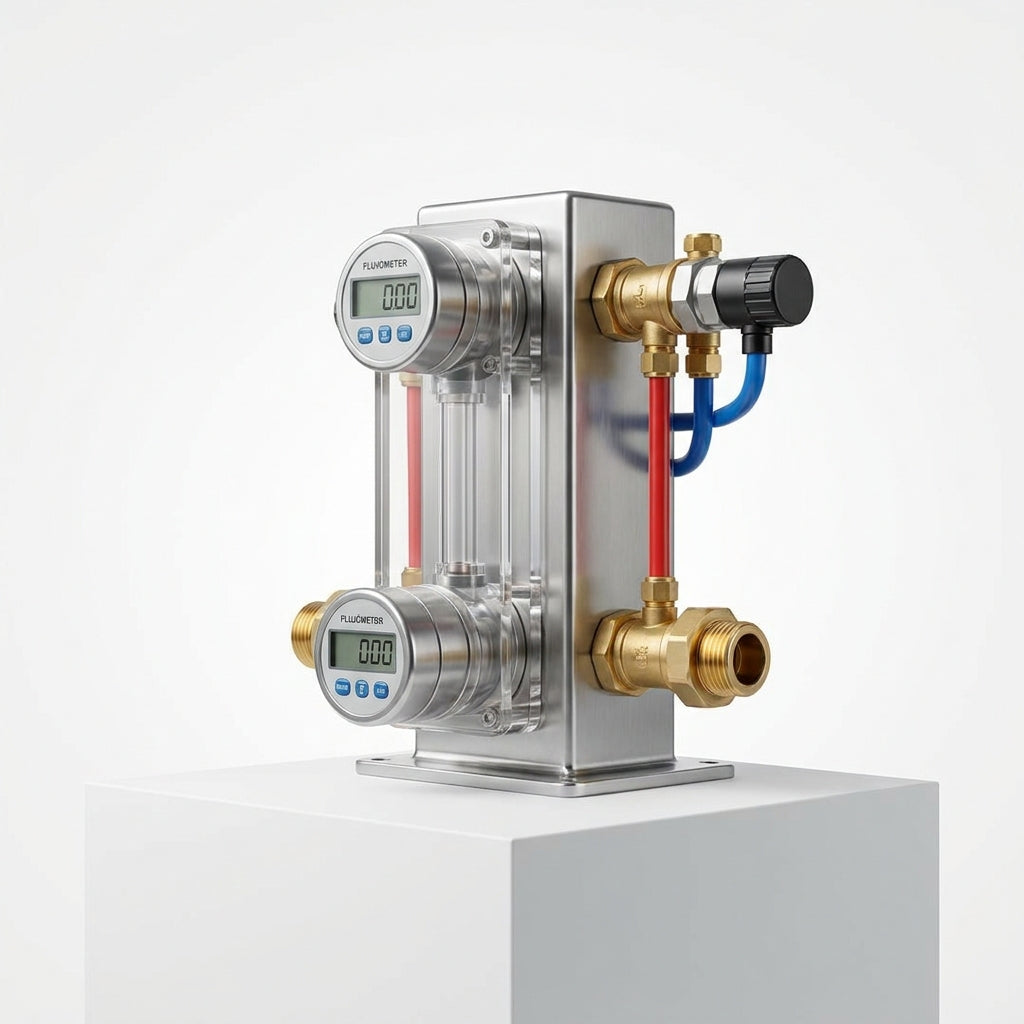 BIND Dwyer RMA-26-SSV Rate-Master Flow Meter 1–5 L/min Air 1/8" NPT SS Valve