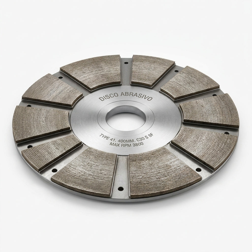 BIND 2717 DISCO LAMINADO 115MMX222MM G-60 P/INOX Item