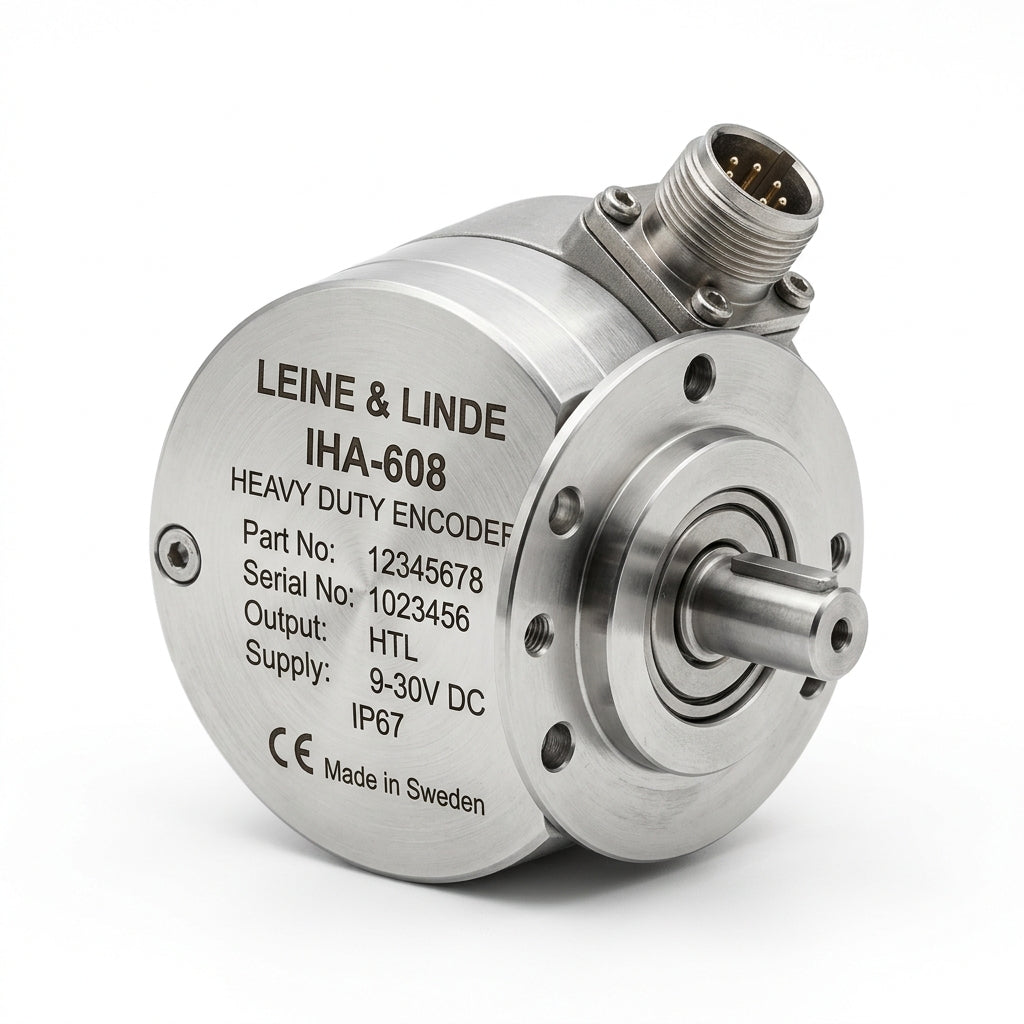 LEINE & LINDE ENCODER IHA-608 CODIFICADOR MAGNÉTICO