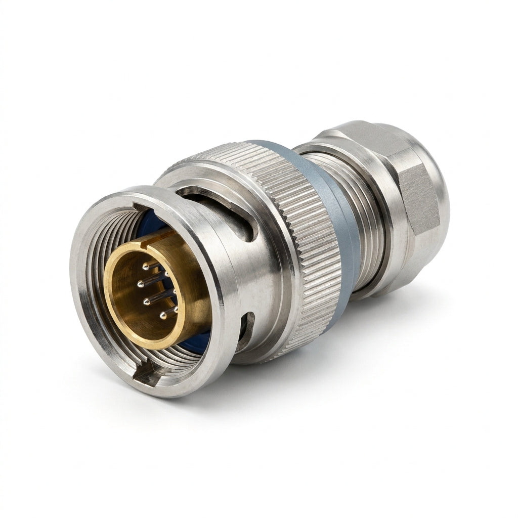 BIND Conector M12 5 Polos Hembra Atornillable Recto