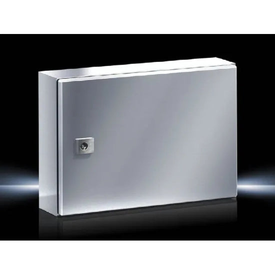 EX Gabinete con puerta abisagrada acero inoxidable 300Hx380Wx155Dmm IP66