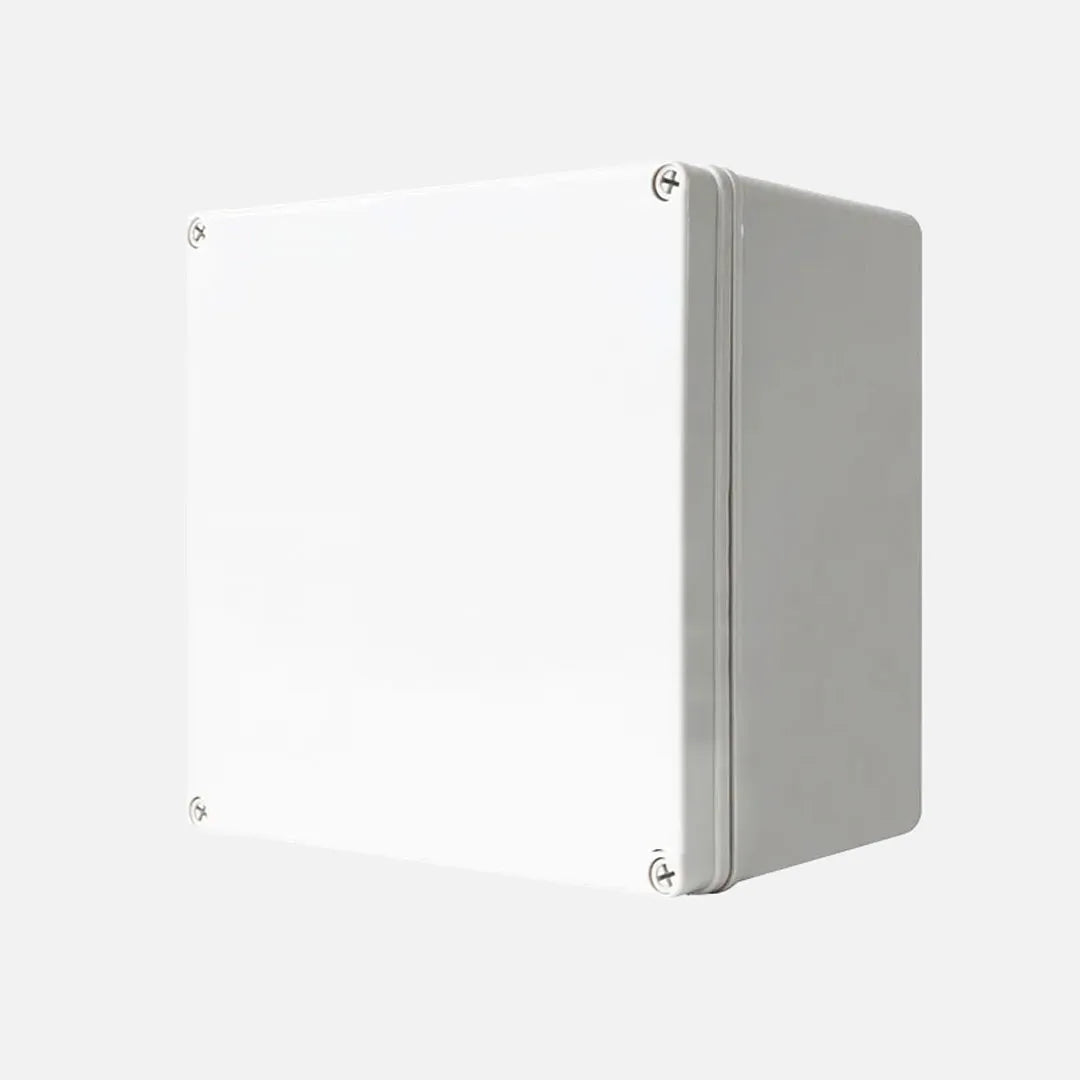 Caja de distribucion sobrep. p. opaca c/plat. 280HX280WX130Dmm Plastic PC IP67