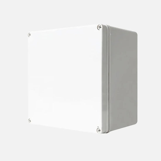 Caja de distribucion sobrep. p. opaca c/plat. 280HX280WX130Dmm Plastic PC IP67