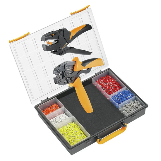 CRIMP-SET PZ 4 Set de crimpado 0.08-4.0mm² con PZ 4, STRIPAX y ferrules