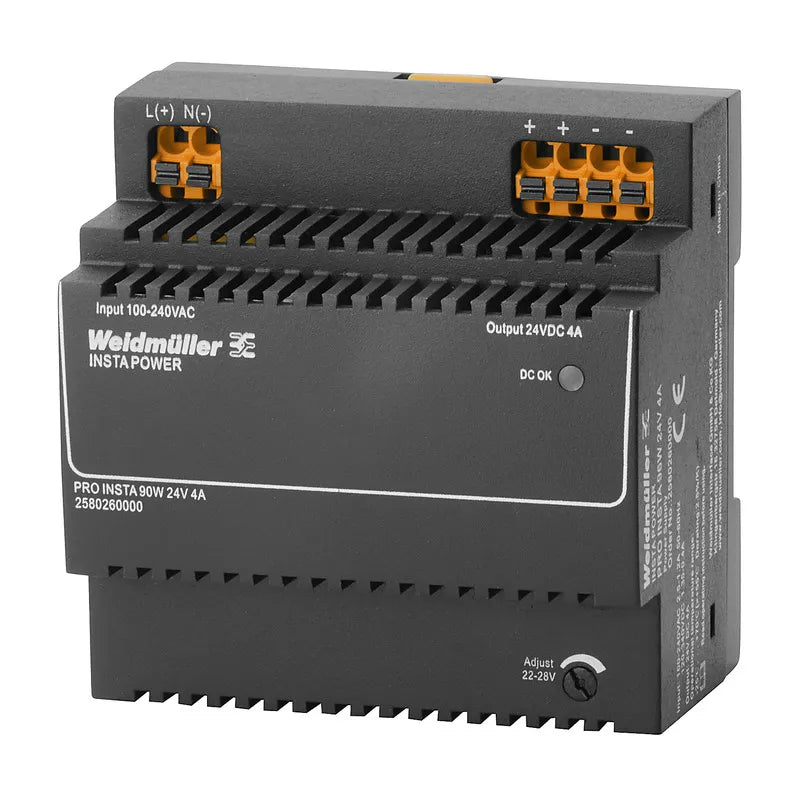 PRO INSTA Fuente de alimentación monofásica 100-240VCA Output 96W 24VCD 4A