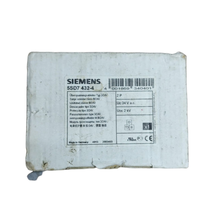 Siemens 5SD7 437-4 relé de sobrecarga