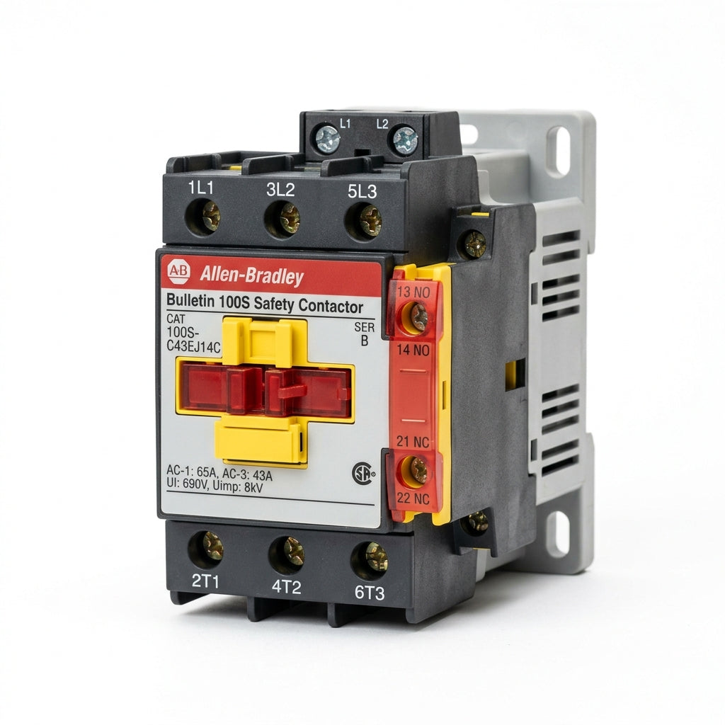 Allen Bradley 100s-c43ej14c Ser B contactor de seguridad