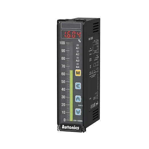 KN-1240B Indicador gráfico barras multientrada 100-240VCA 2 outputs relay IP20
