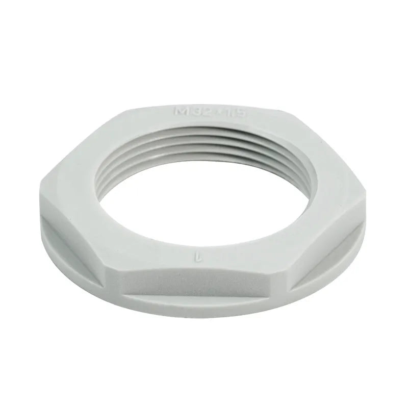 SKMU M25-K GR Contratuerca de plástico para glandula M25 Color gris