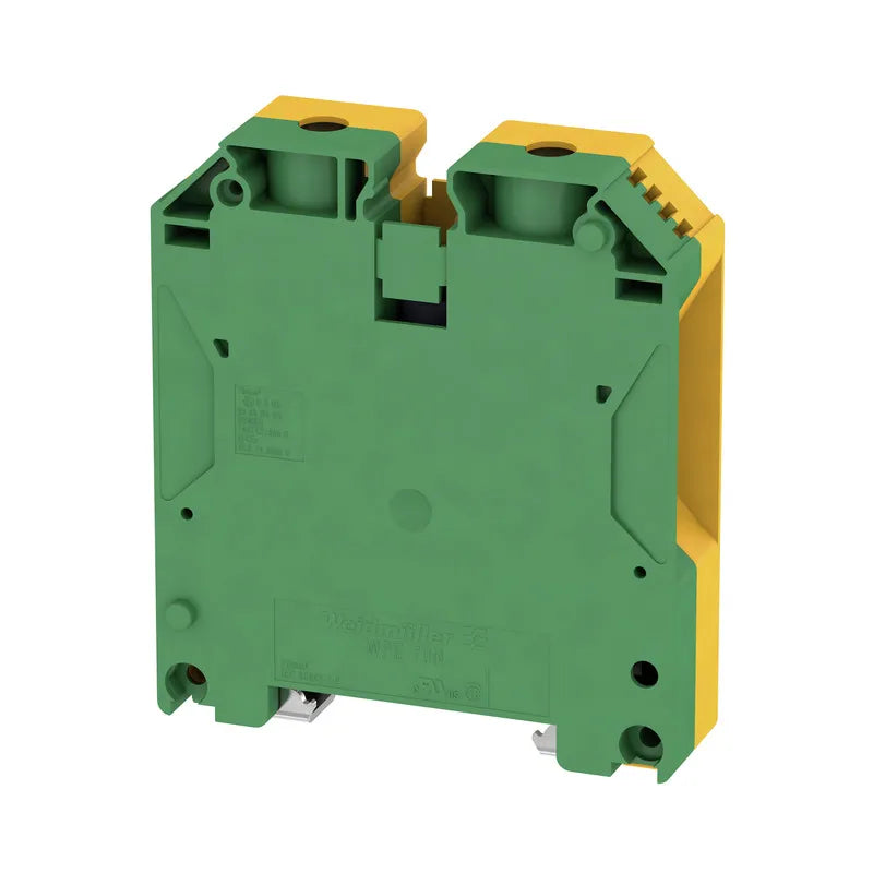 WPE 70N/35 Clema compacta para tierra 70mm² 6AWG-3/0 1000VCA Verde-Amarillo
