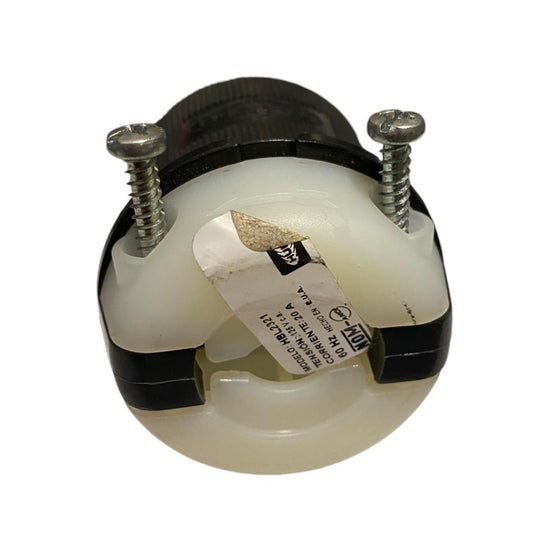 Hubbell HBL2321 enchufe de bloqueo