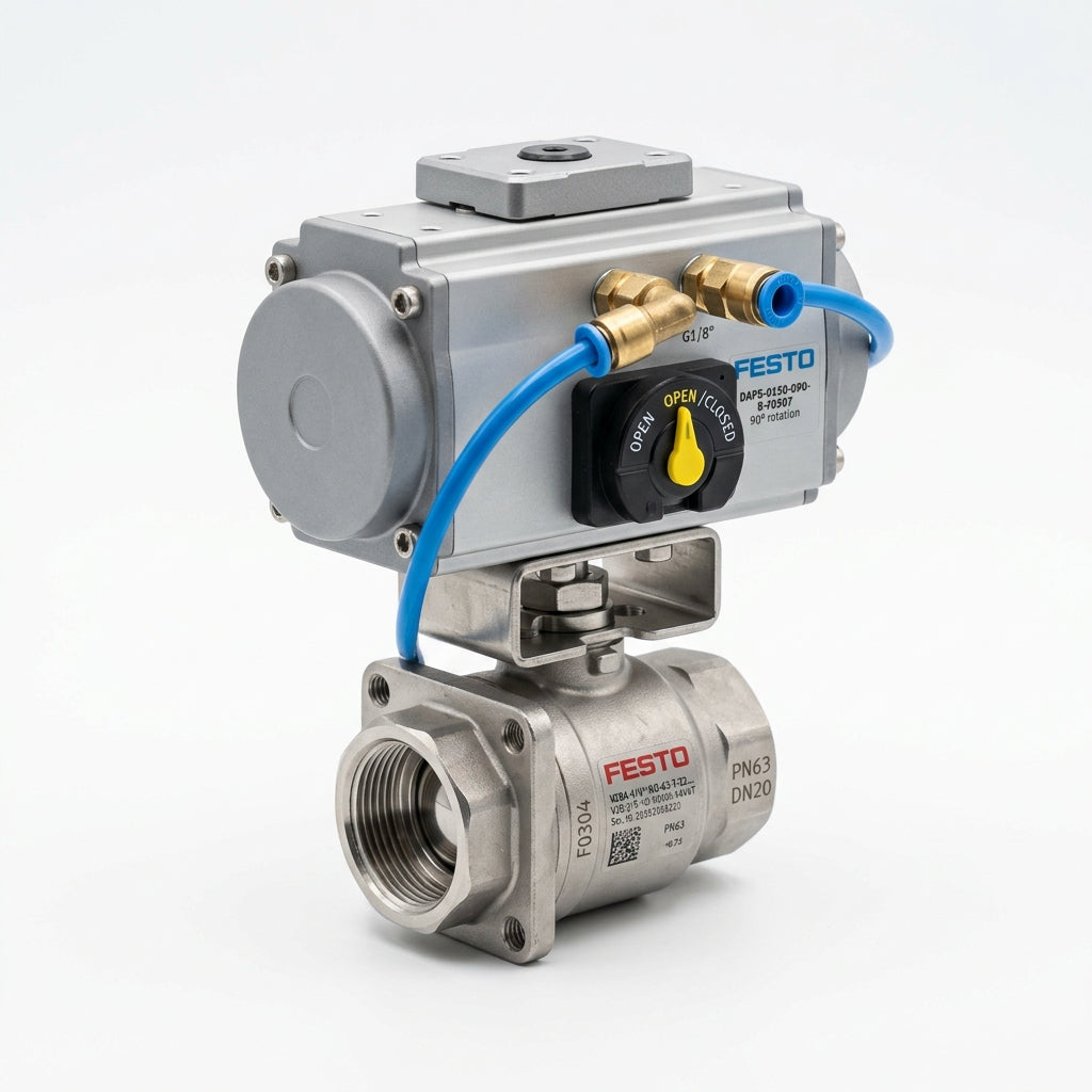 FESTO VZBA-3/4"-GG-63-T-22-F0304-V4V4T-PP30-R-90-C
