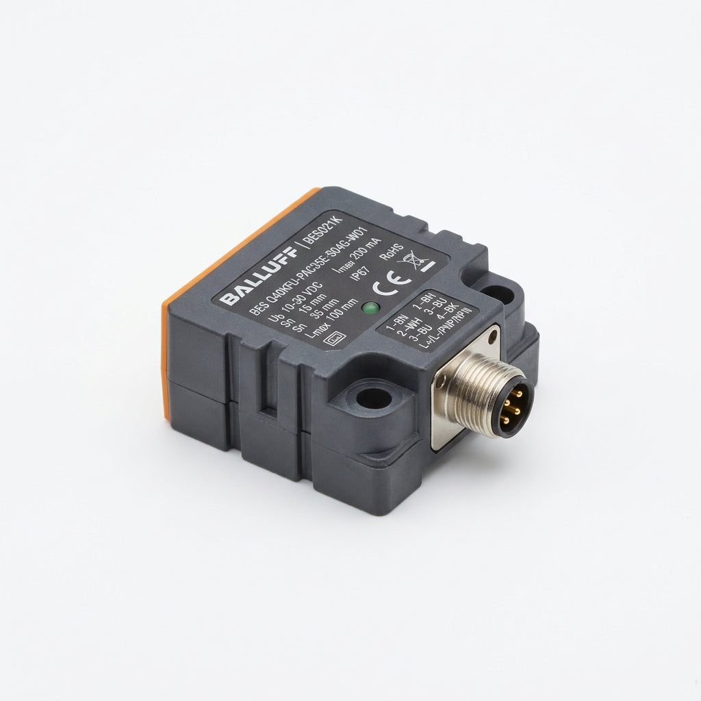 BALLUFF BES021K BES Q40KFU-PAC35E-S04G-W01 Sensor inductivo