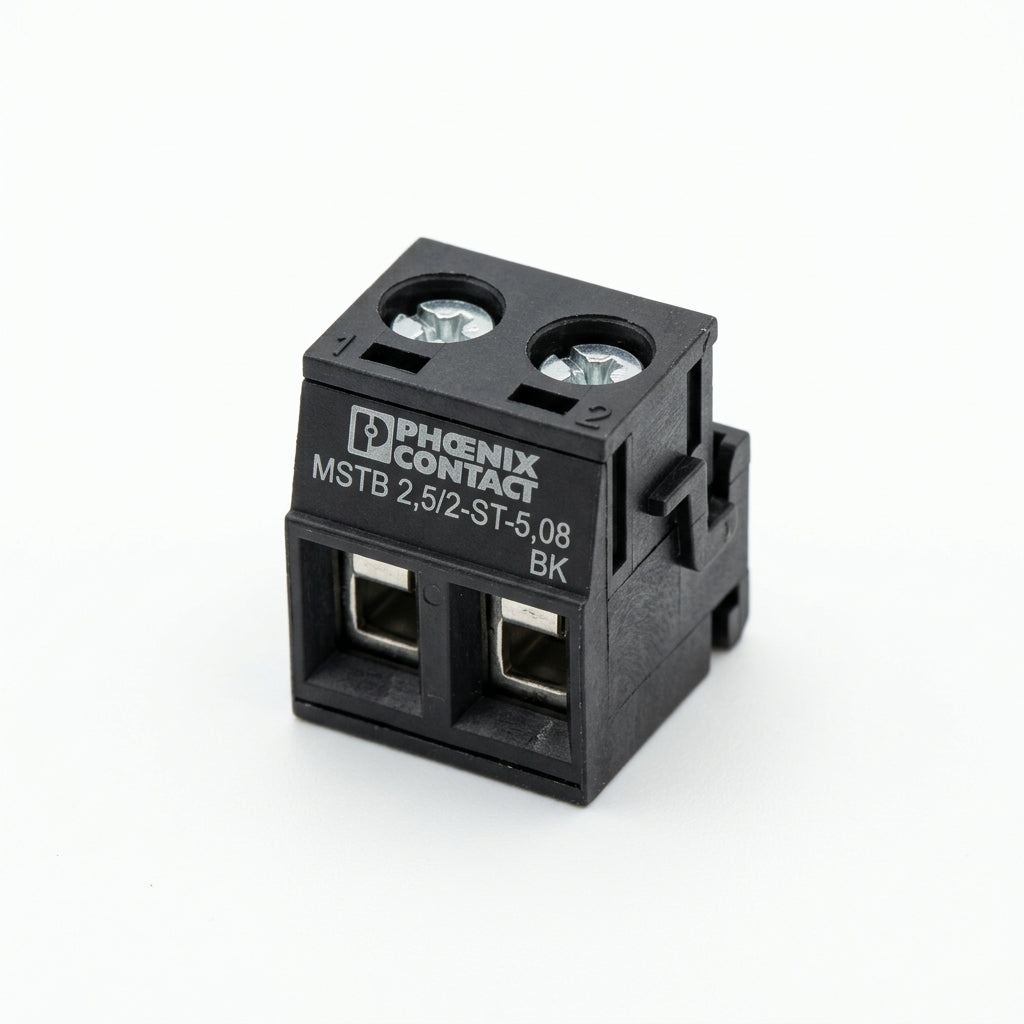 Phoenix Contact Mstb 2,5/2-st-5,08 Bk Conector Bolsa Con 20 Piezas