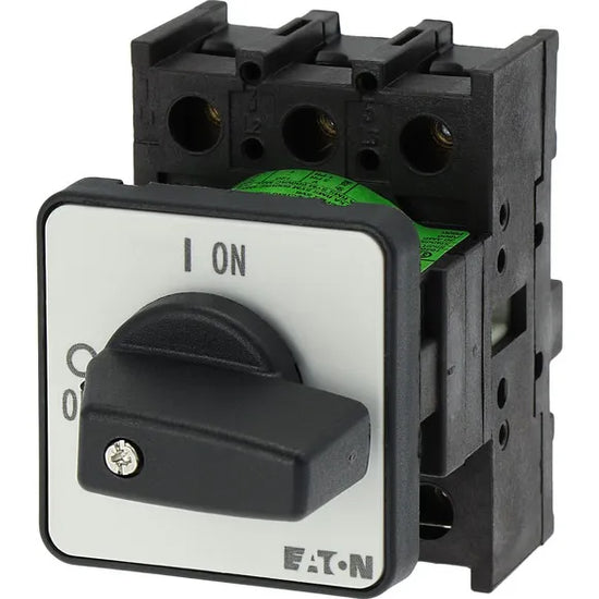 P1-32/E Interruptor ON-OFF Manija negra 3P 32A para empotrar IP65