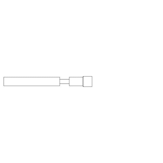 SAI-M23-KBC-0.25/1.00 Pin hembra de latón 0.25-1 mm² 24-18AWG