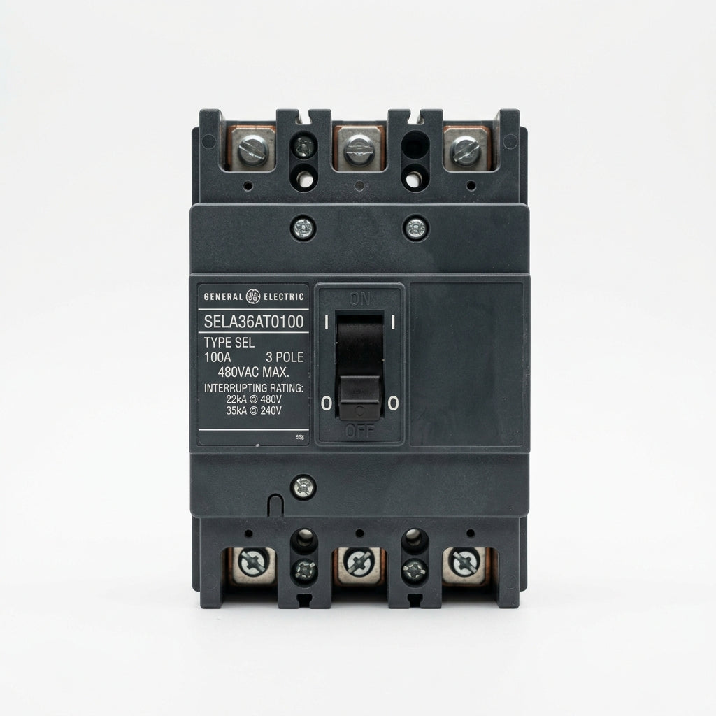 General Electric Sela36at0100 interruptor de caja moldeada