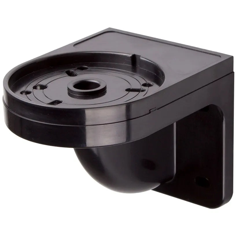 Soporte de montaje en pared de plástico, negro