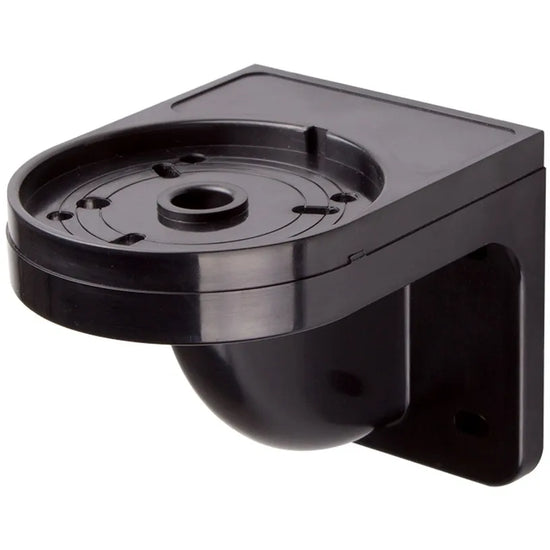 Soporte de montaje en pared de plástico, negro