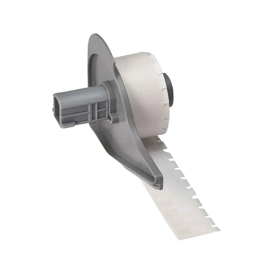 Etiquetas de vinilo autolaminable 1/4″ 16-10AWG 0.25W x 0.75H in 750Pz Blanco