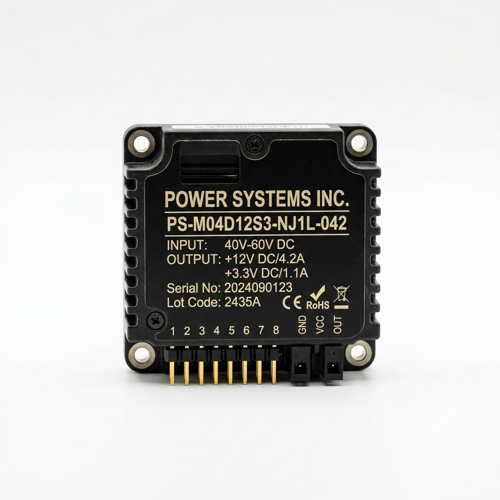 POWER SYSTEMS INC PS-M04D12S3-NJ1L-042