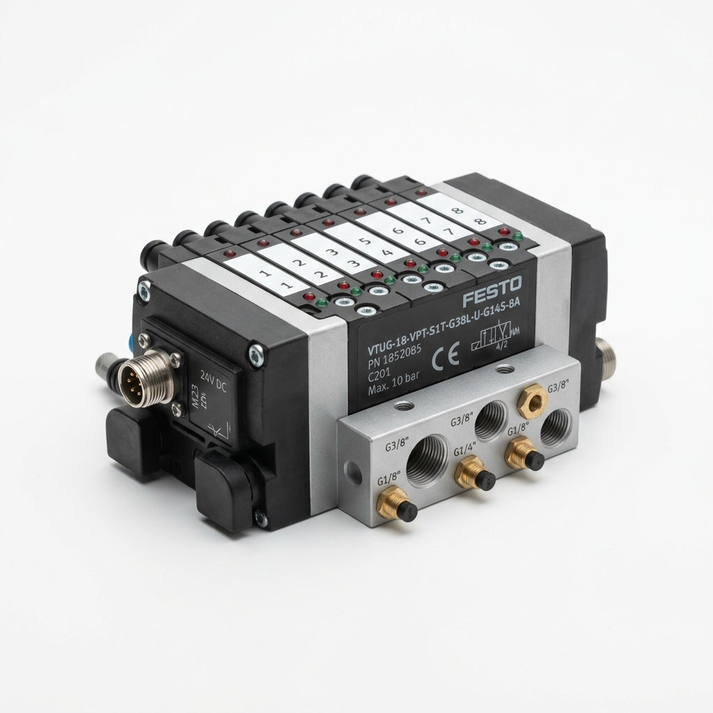 FESTO VTUG-18-VPT-S1T-G38L-U-G14S-8A