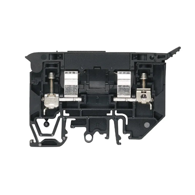 WSI 4/2/LD 10-36V AC/DC Clema portafusible americano c/LED 4mm² 6.3A Negro