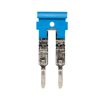 ZQV 2.5N/2 BL  Puente enchufable azul de 2 polos para la Serie-A de 2.5 mm²