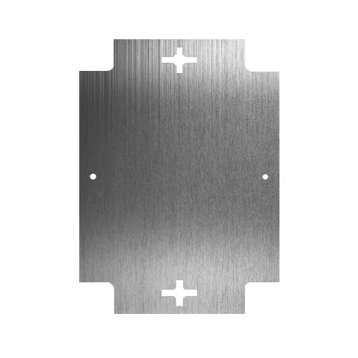 Accesorio Light. Placa de montaje para cajas 231 Acero galvanizado