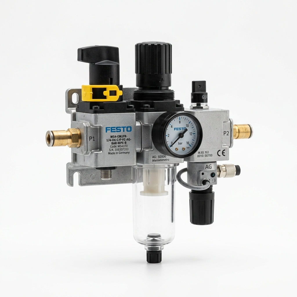 FESTO MS4-EM1FR-1/4-D6-C-P-VC-AG-BAR-WPE-B