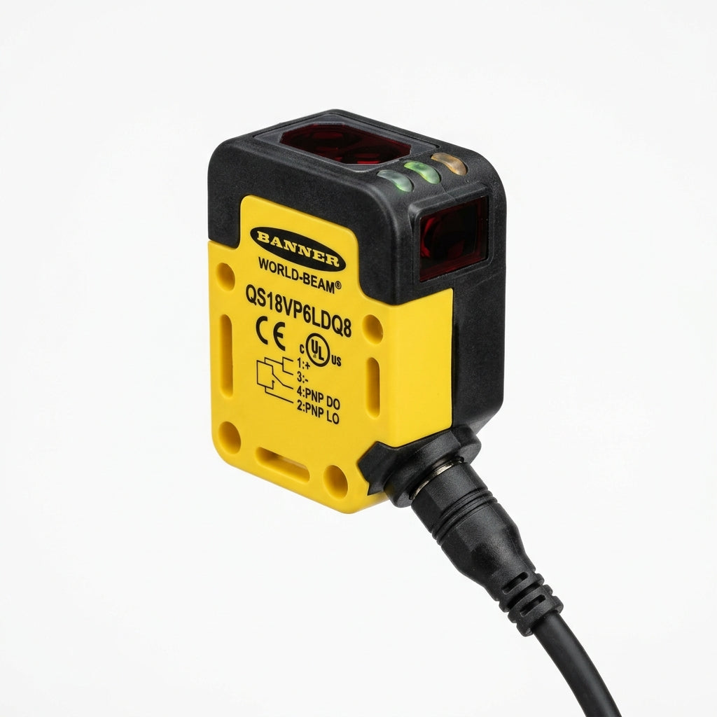 Banner Qs18vp6ldq8 sensor fotoeléctrico