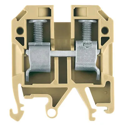 SAK 10/EN Clema de paso en color beige 10mm² 14-6AWG 57A 800VCA