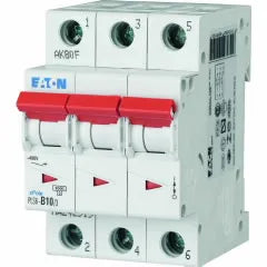 PLS6-B10/3-MW Xpole Interruptor termomagnético (ITM) 3P 10A 6kA Curva B