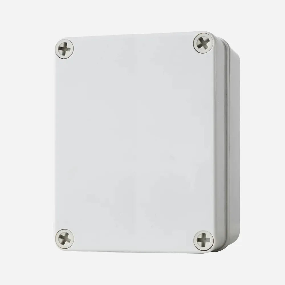 Caja de distribucion sobrep. p. opaca c/plat. 100HX80WX85Dmm Plastic PC IP67