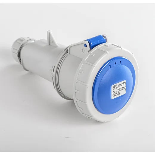 Base aérea 32A 3P+T 230VCA 9h Azul IP66-IP67