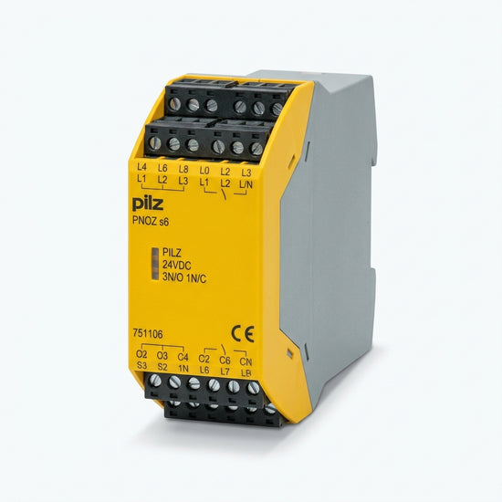 Pilz PNOZ s6 24VDC 3N/O 1N/C