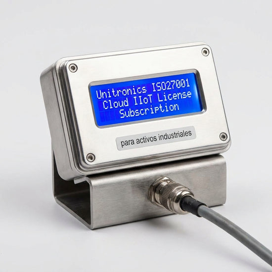 Licencia suscripción cloud IIoT para activos industriales Unitronics ISO27001