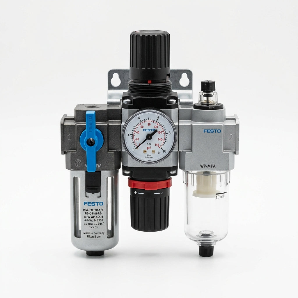 FESTO MS4-EM1FR-1/4-D6-C-P-M-AG-MPA-WP-F1A-B