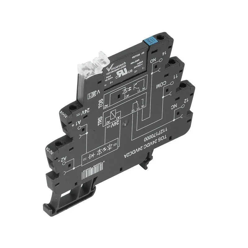 TOS 5VDC 48VDC0,1A Interfaz con relé SSR 6.4mm 1CO 0.1A Input 5VCD Output 48VCD