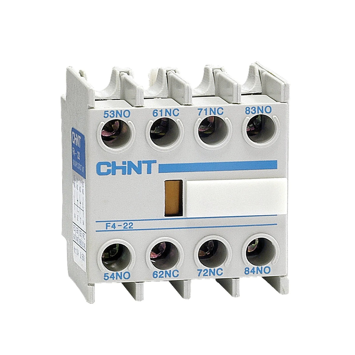 Bloque contacto auxiliar 2NO+2NC Ith 10A Ui 690V montaje frontal IP20
