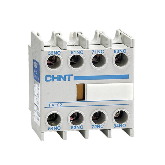 Bloque contacto auxiliar 2NO+2NC Ith 10A Ui 690V montaje frontal IP20