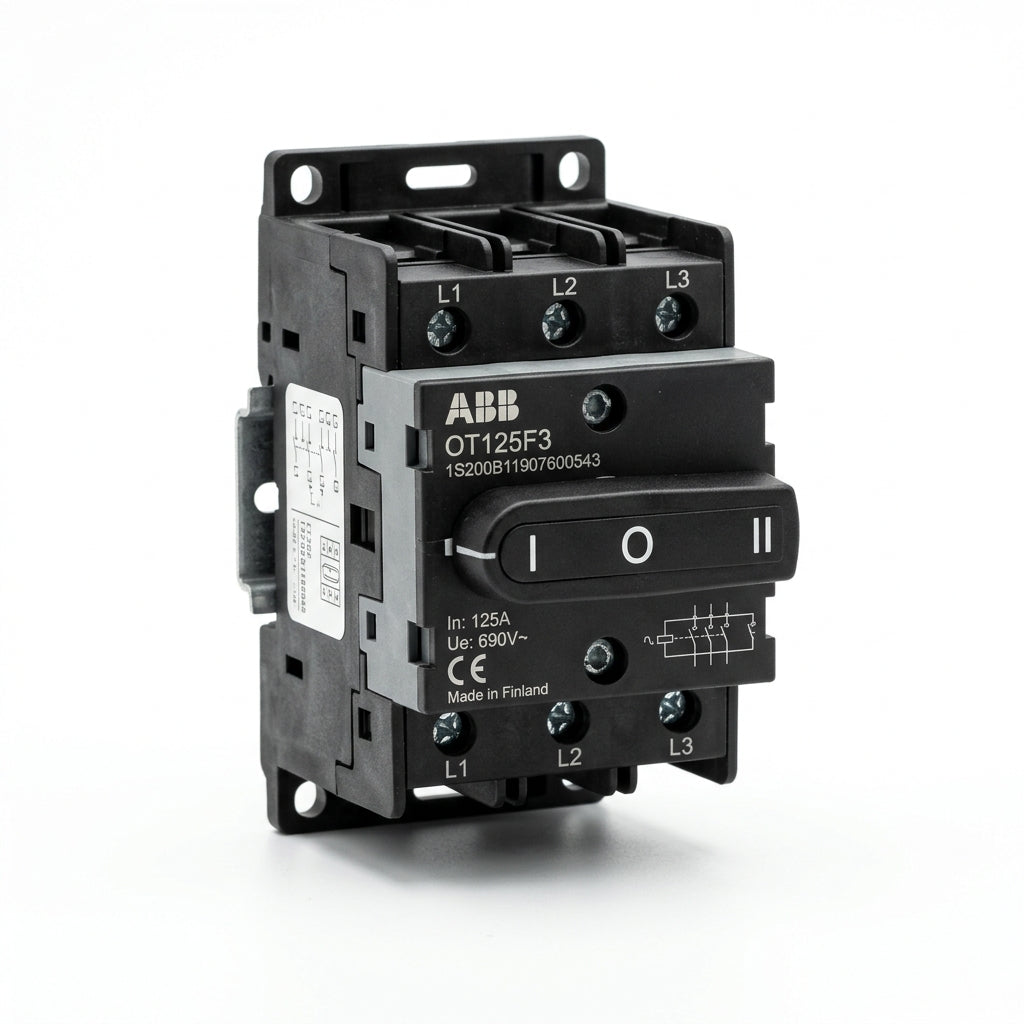 ABB	1S200B11907600543/OT125F3 Interruptor termomagnético