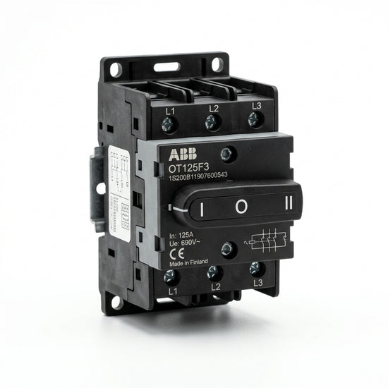 ABB	1S200B11907600543/OT125F3 Interruptor termomagnético