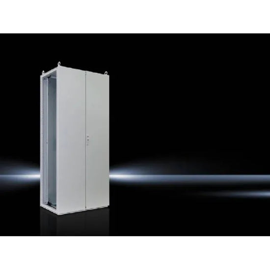 TS8 Armario de chapa de acero 1800Hx800Wx500Dmm 2 Puertas IP55 NEMA 12 RAL7035