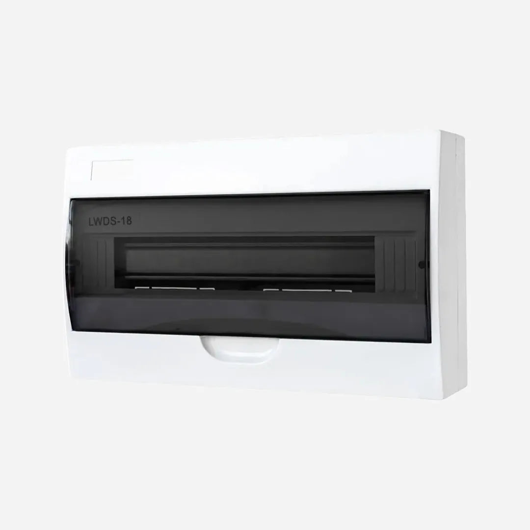 Caja de dist. p/sobrep. vent. transp. 18M 363HX220WX99D Plastico ABS IP40