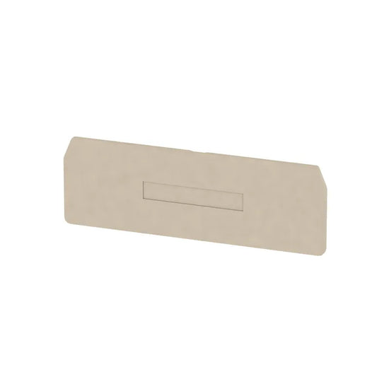 ZAP/TW4/4AN Tapa final beige para clema ZDU/ZPE 4/4AN