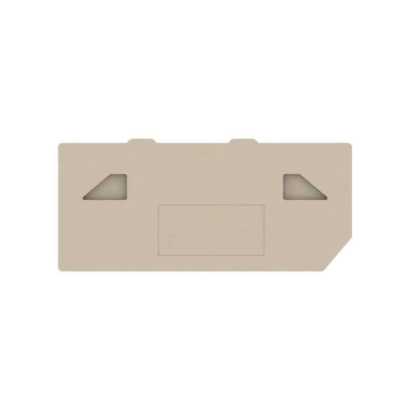 PAP PTR2.5/4 Tapa final beige para clema PTR2.5/4